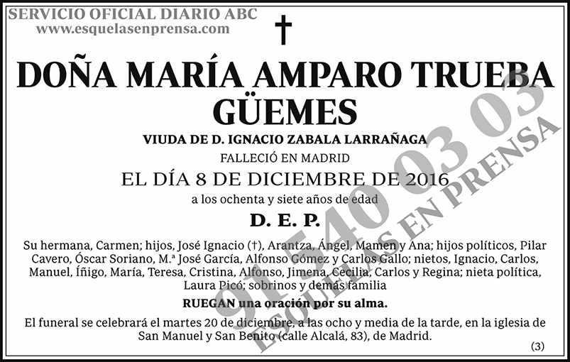 María Amparo Trueba Güemes